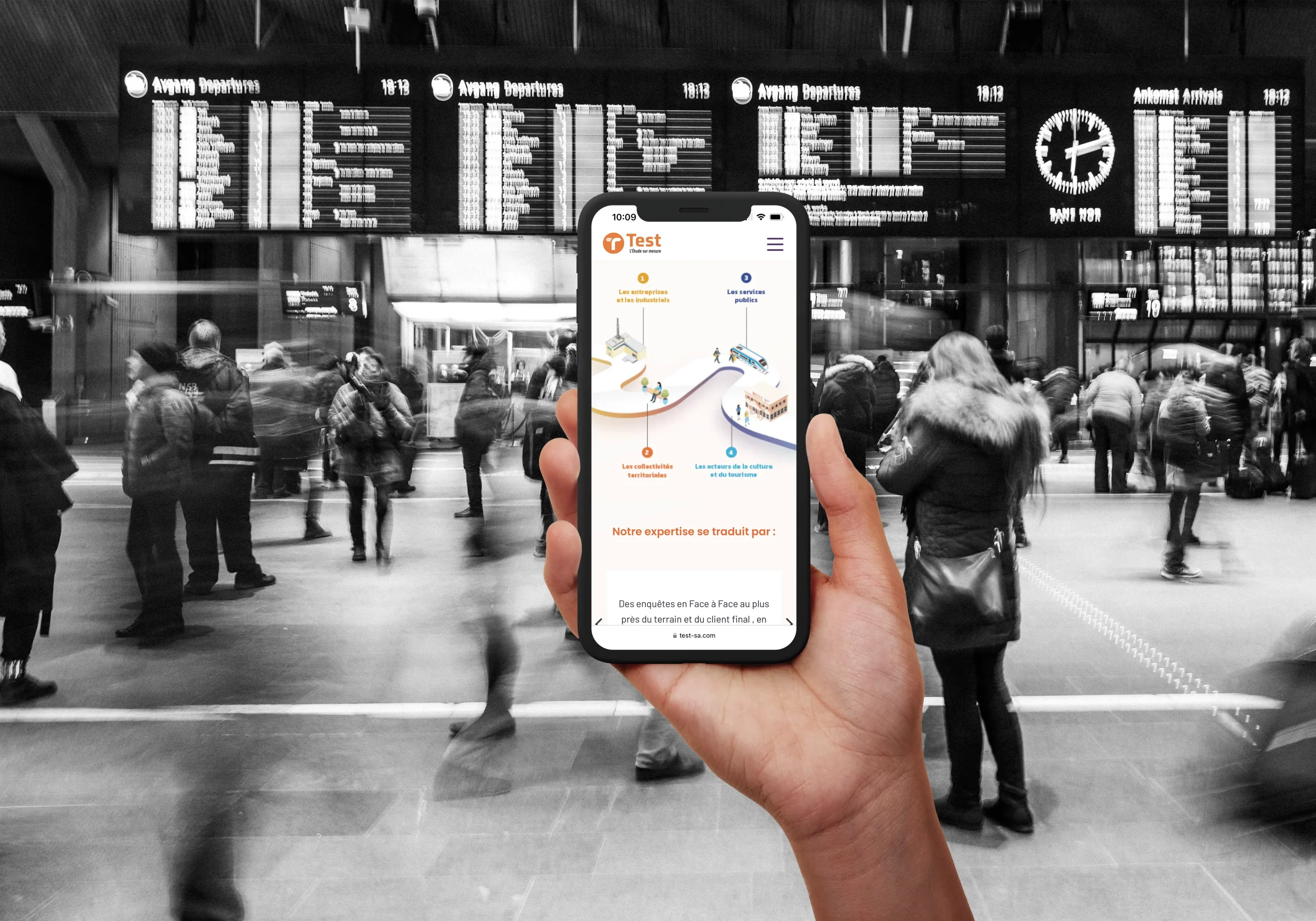 Site web TEST Takesbox agence communication à Nantes