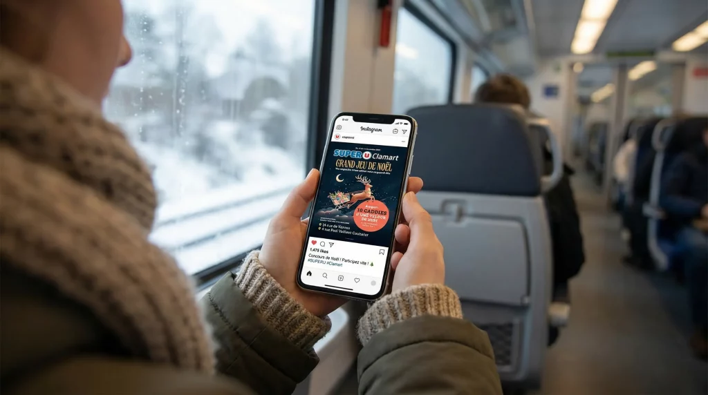 Super U Clamart communication