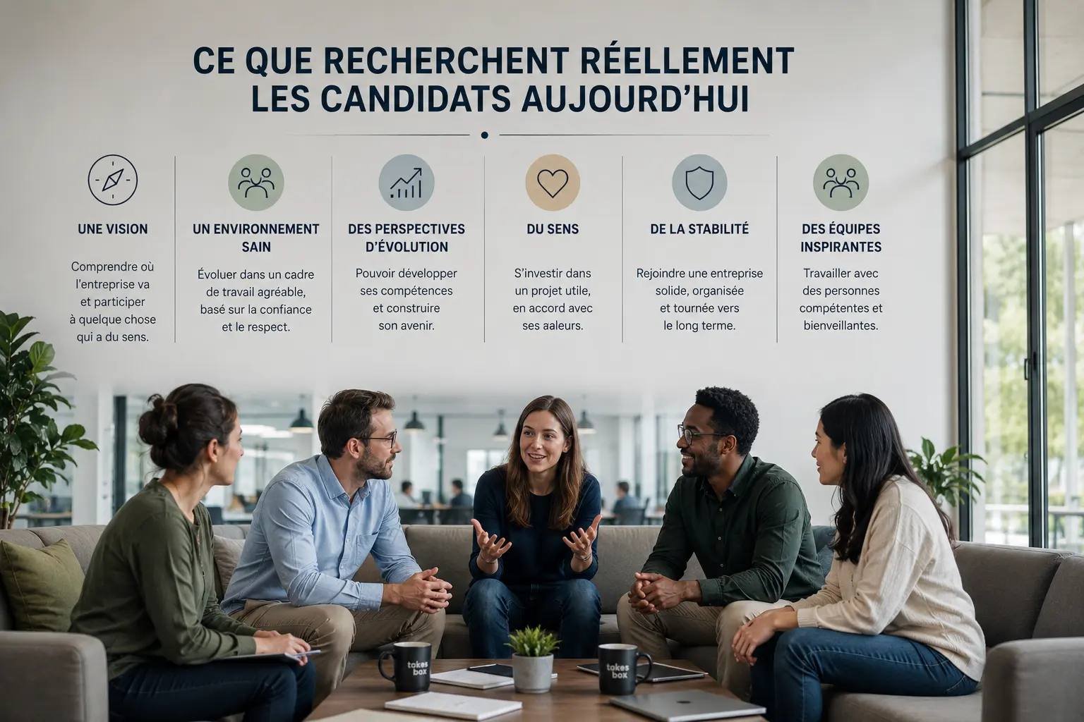 Ce que recherchent réellement les candidats aujourd’hui
