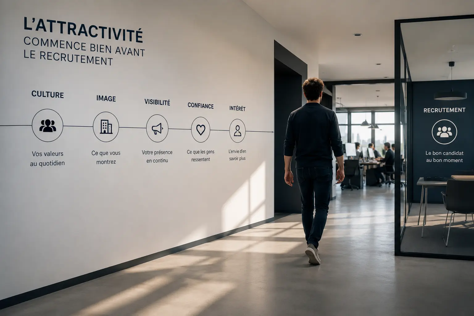 L’attractivité commence bien avant le recrutement
